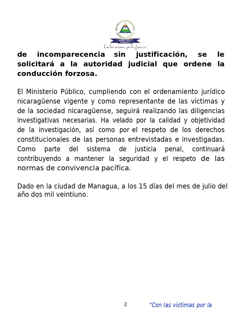 comunicado-36-ministerio-publico-nicaragua